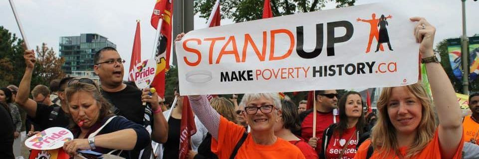 Make Poverty History banner