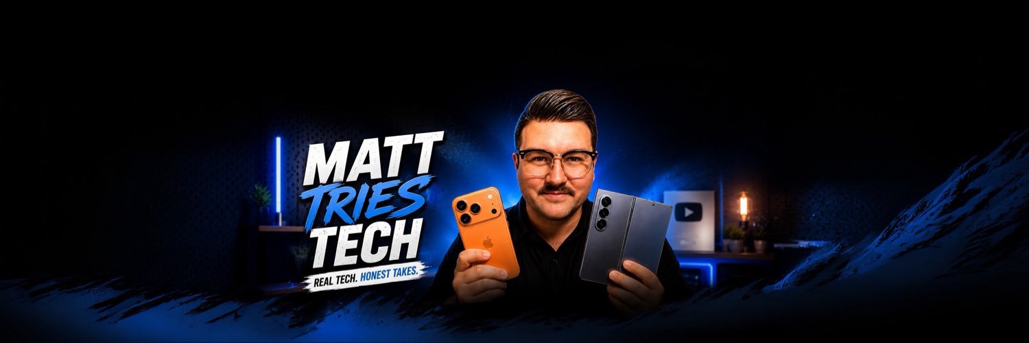 MattTriesTech's profile banner image