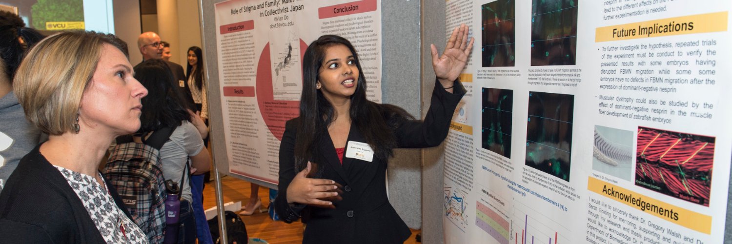 VCU Undergraduate Research banner