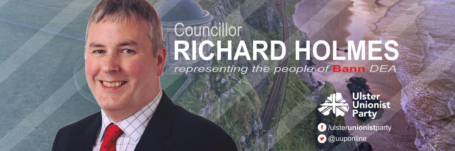 Cllr Richard Holmes UUP banner