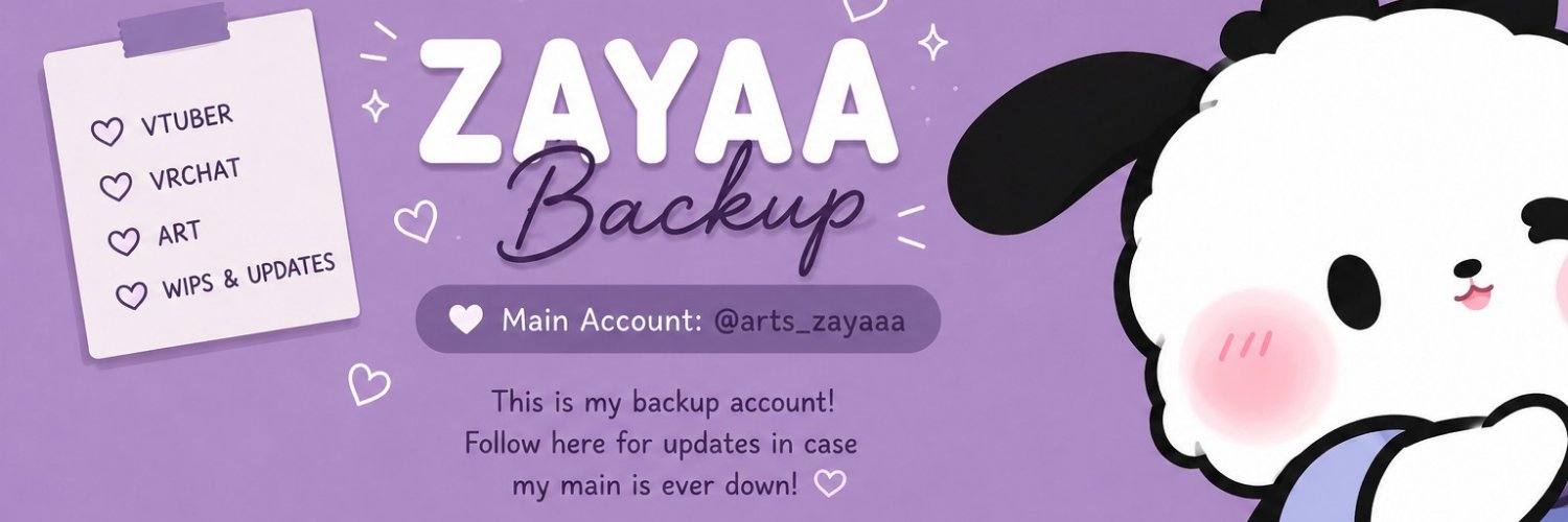 ZayaaBackup's profile banner image