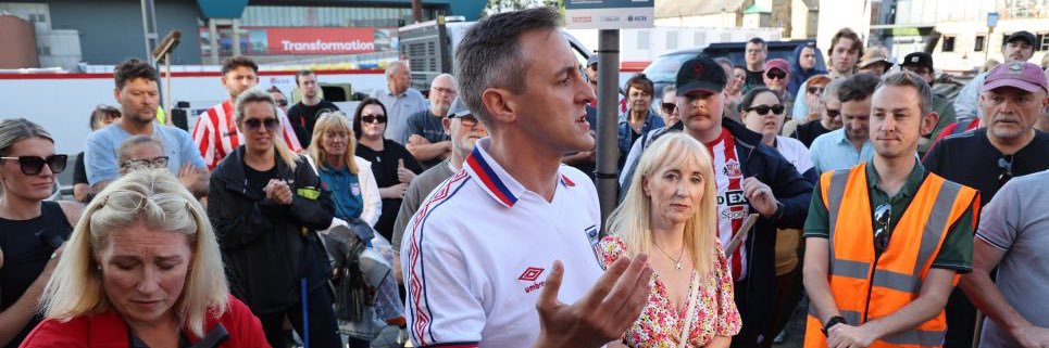 Lewis Atkinson MP banner