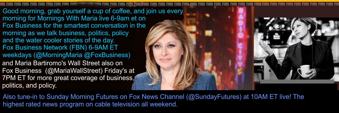 Maria Bartiromo's banner