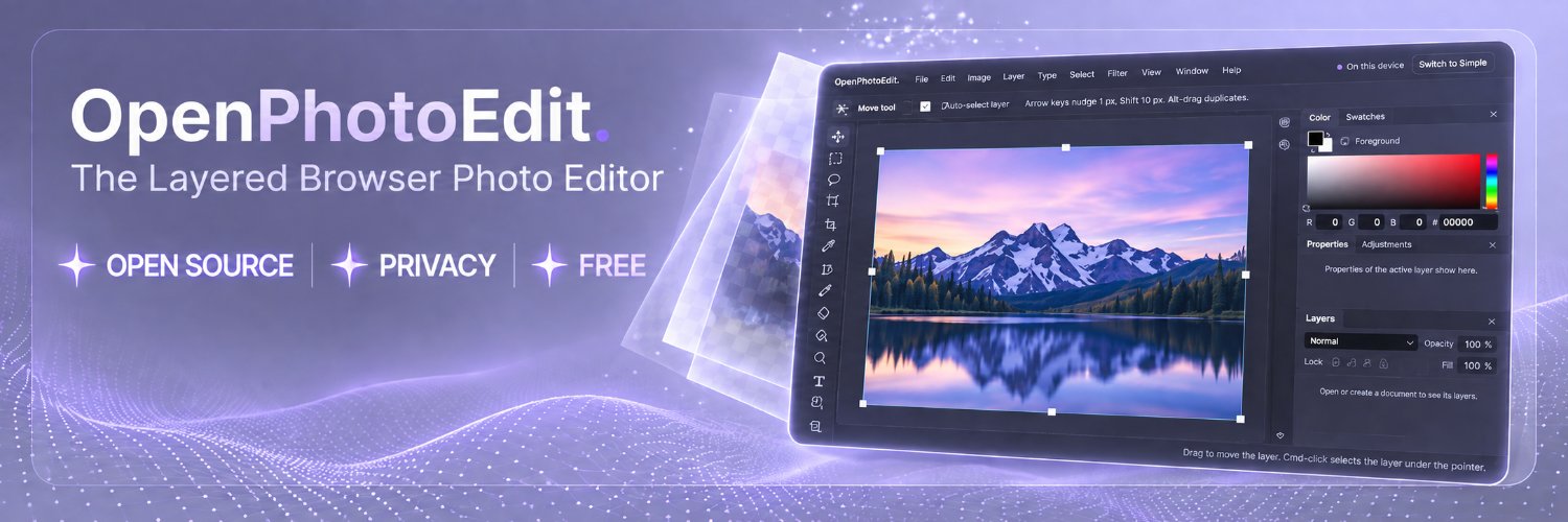 OpenPhotoEdit's profile banner image