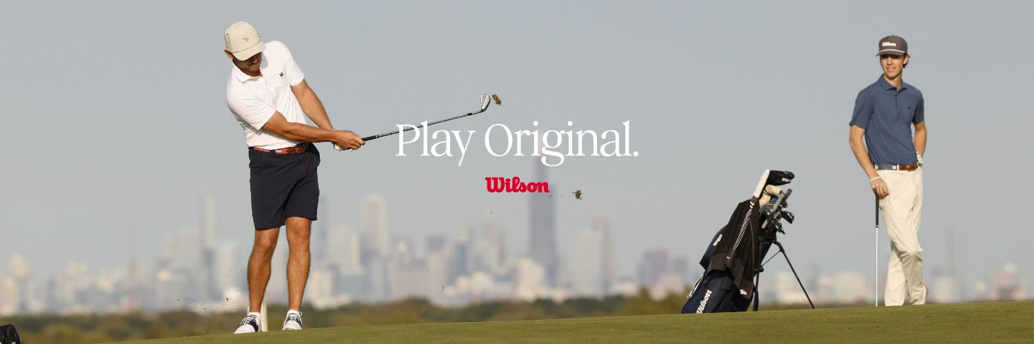Wilson Golf's banner