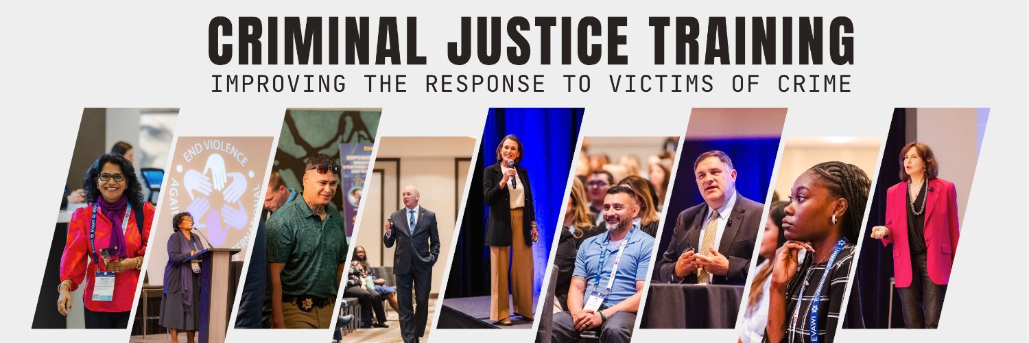 End Violence Against Women International banner