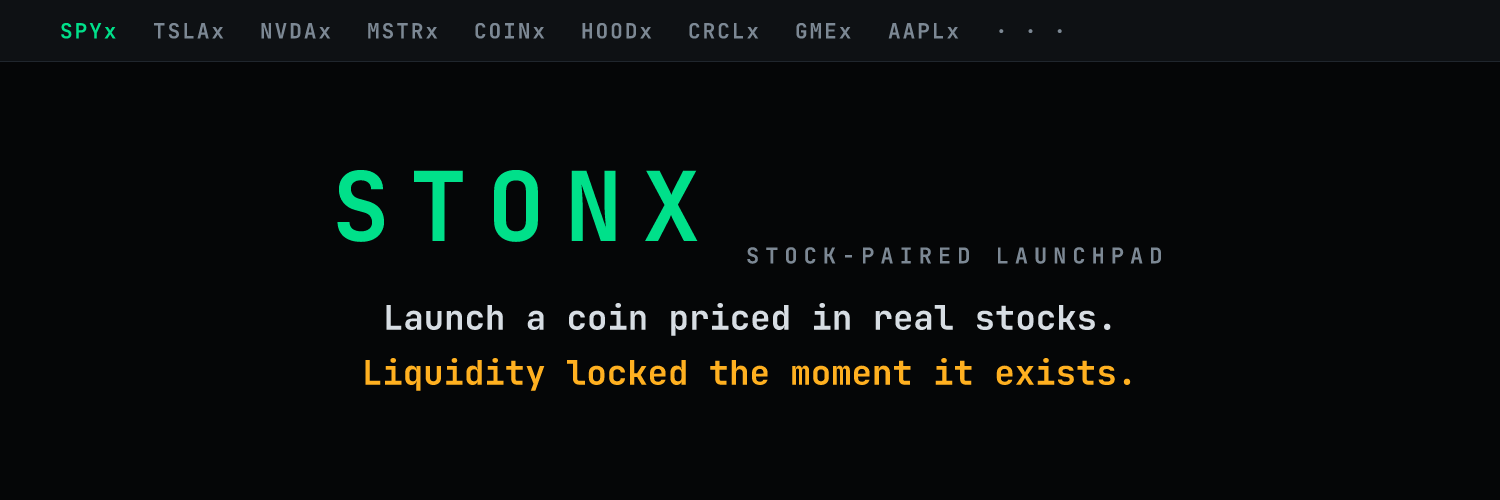 STONXtech's profile banner image