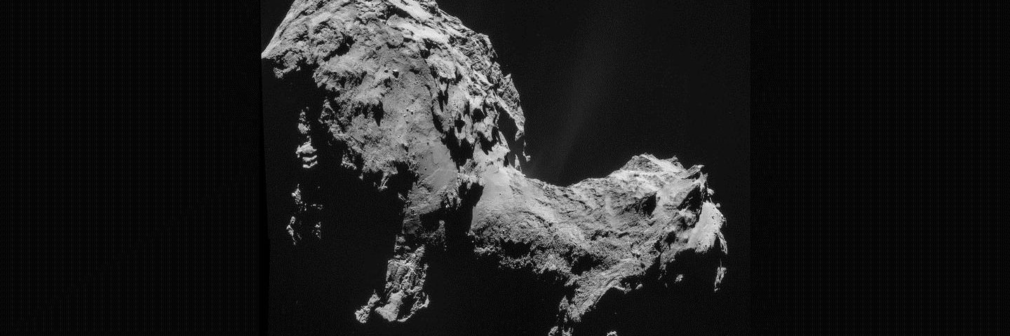 Philae Lander banner