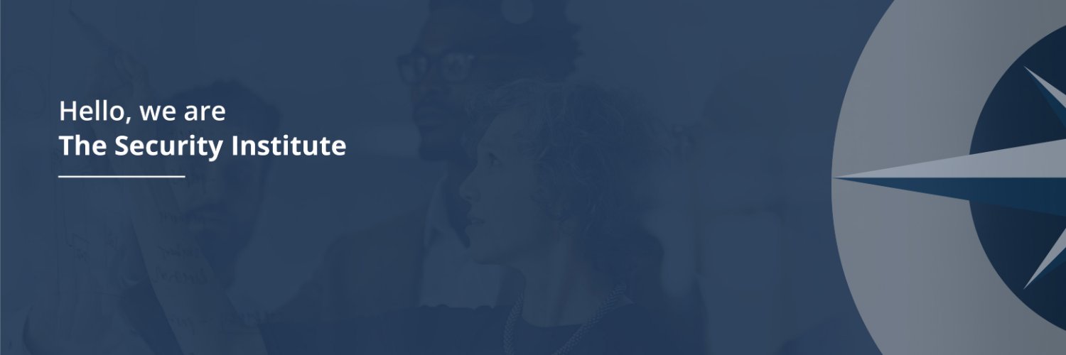 Security Institute banner