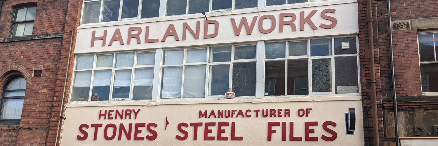Harland Works banner