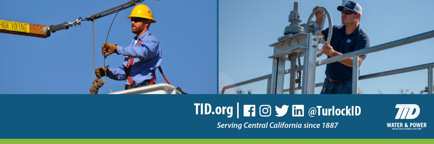 Turlock Irrigation District banner