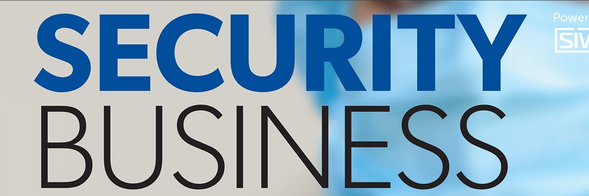 Security Business Magazine banner