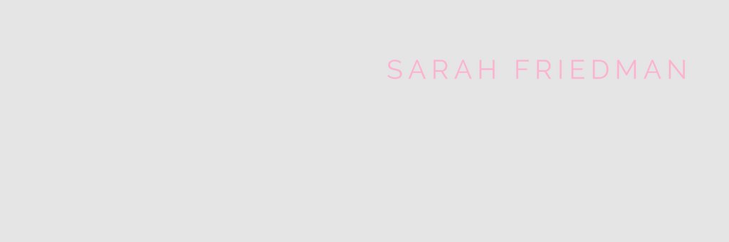 sarah_friedman's profile banner image