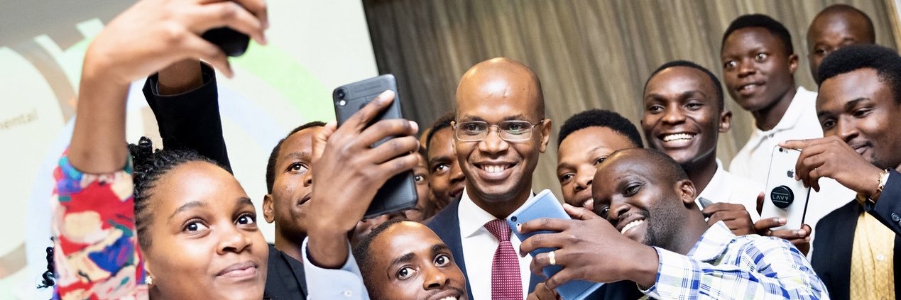 January Makamba's banner