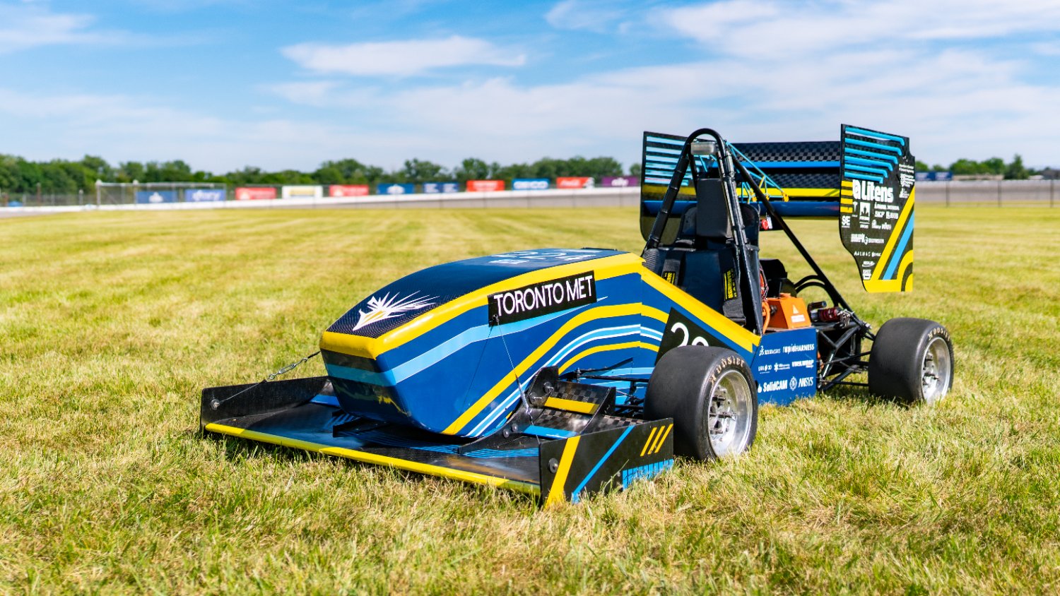 TorontoMet Formula Racing banner