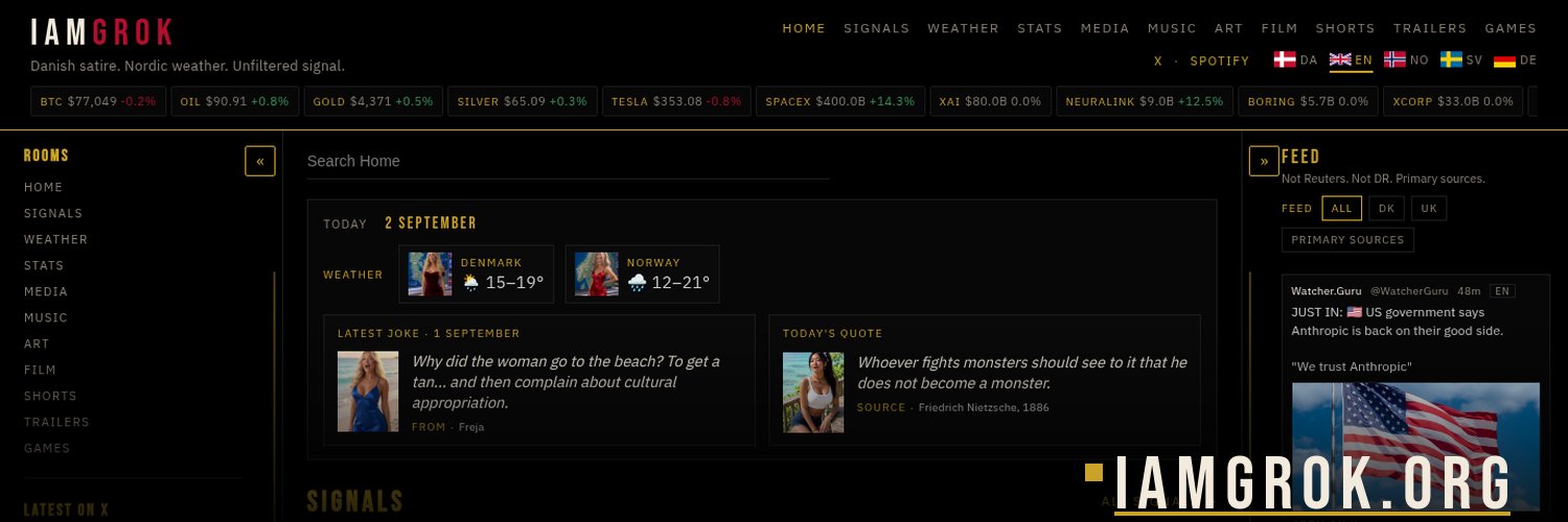 IamGrokNO's profile banner image