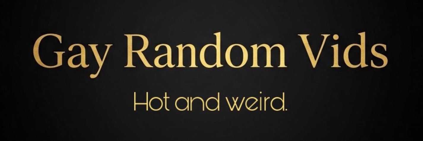 gayrandomvidss's profile banner image