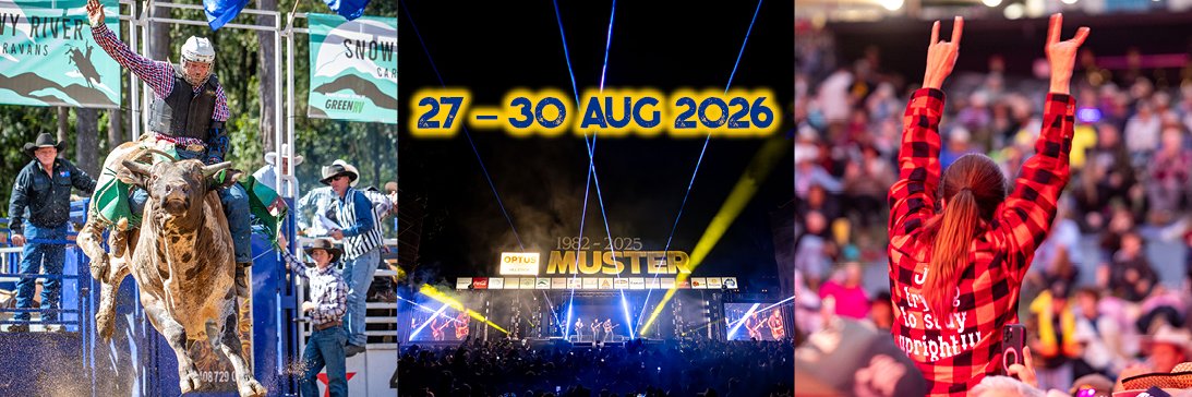 Gympie Music Muster banner