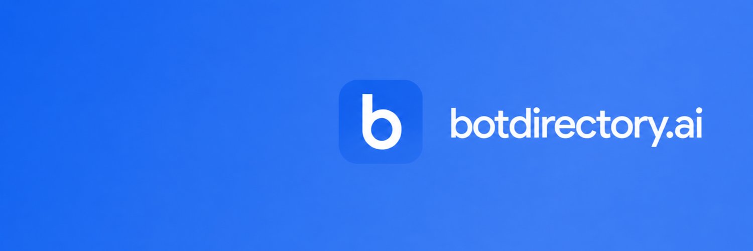 BotDirectoryAI's profile banner image