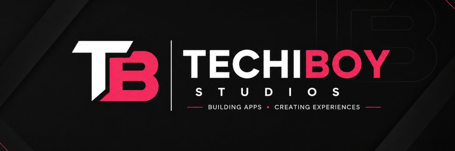 techiboystudios's profile banner image