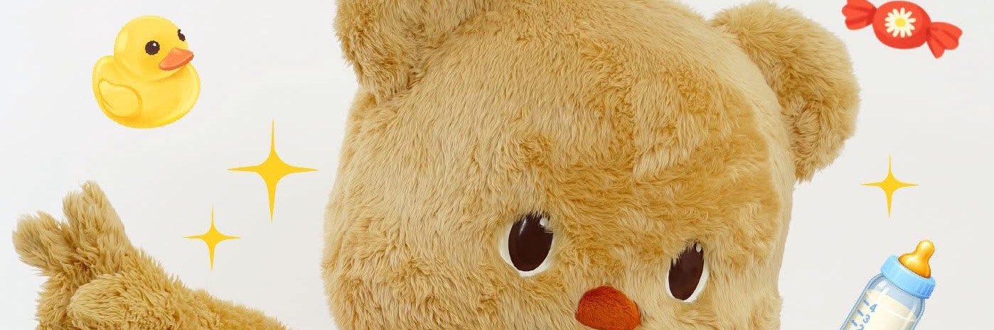 เตาผิงหัวจะปวดมีลูกเป็นหมี 🧸🦄 banner