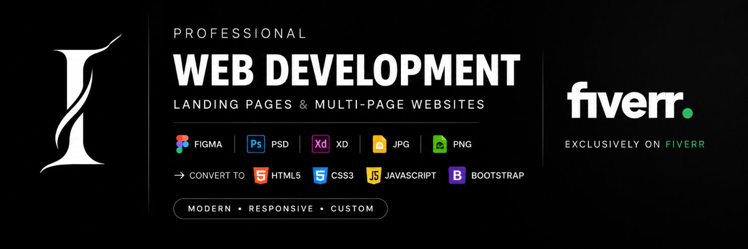 imranwebs's profile banner image