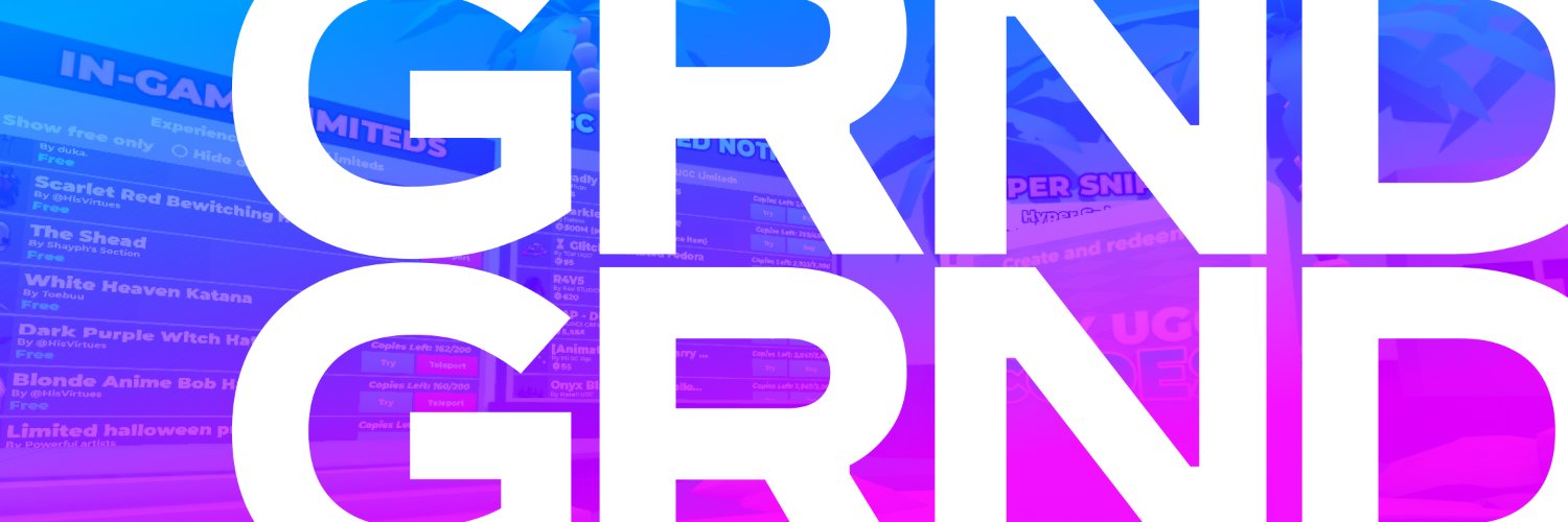 UGCGrinders's profile banner image