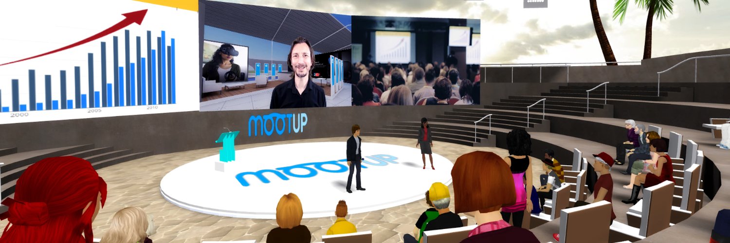 MootUp 3D Virtual Event Platform banner
