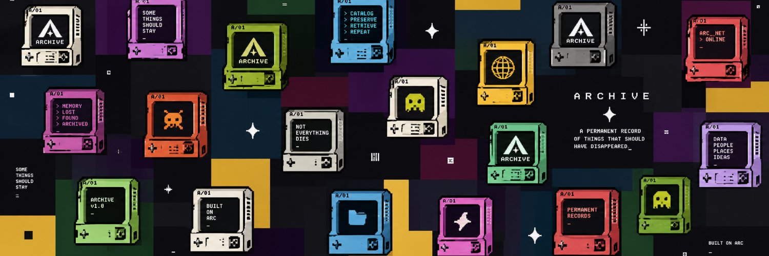 archiveonarc's profile banner image