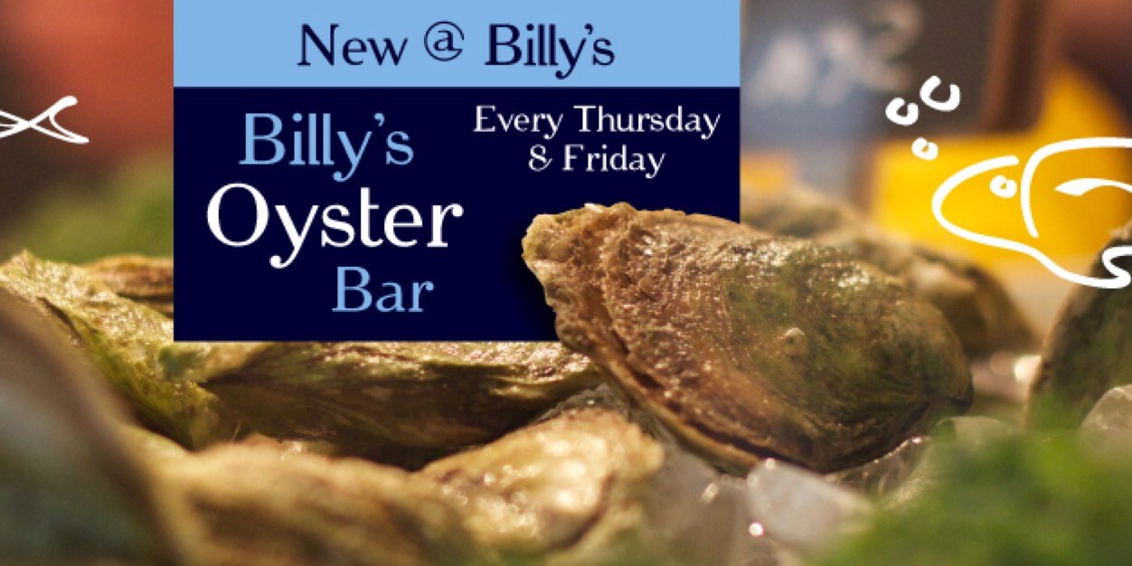 Billy's Seafood banner