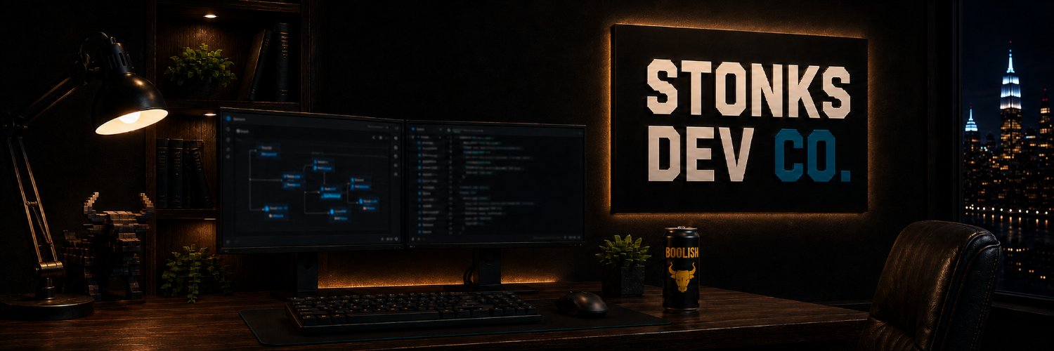 stonksdev's profile banner image