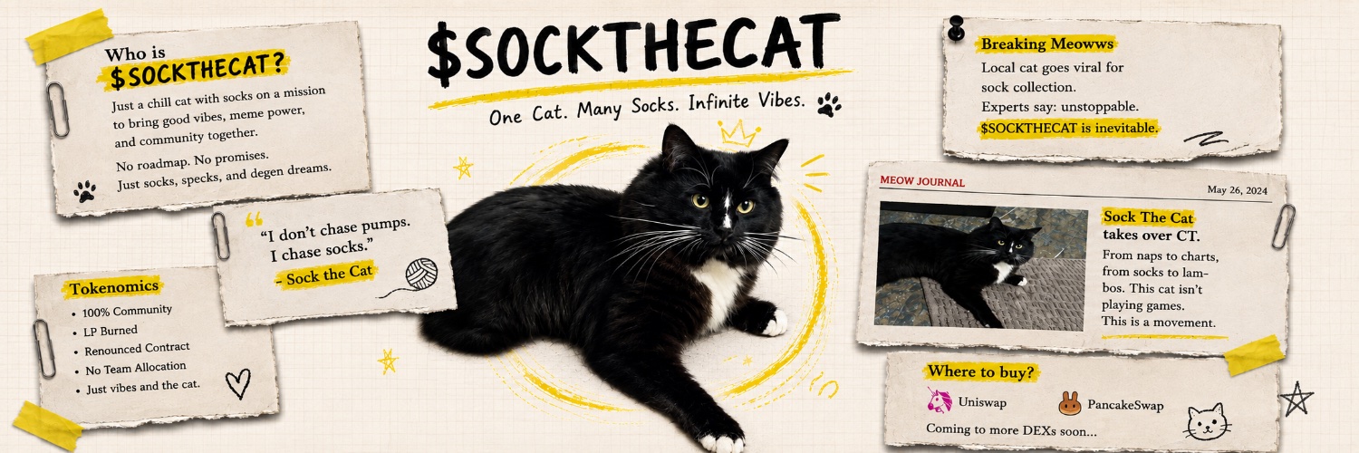 Officalsockscat's profile banner image