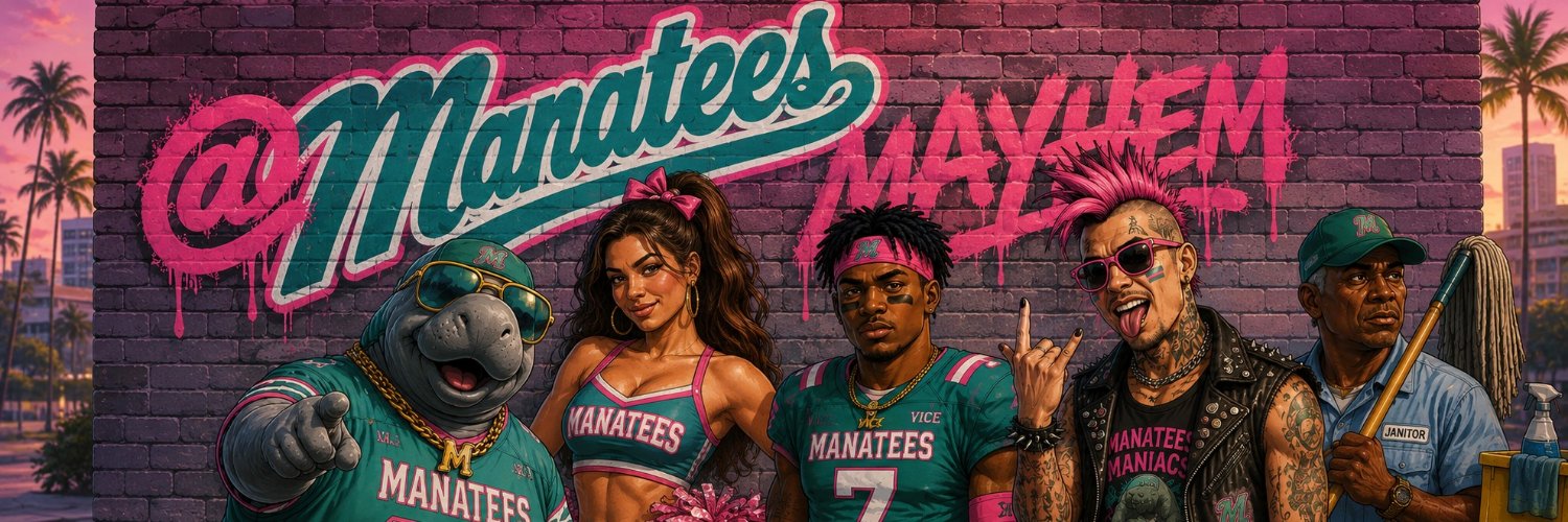 manateesmayhem's profile banner image