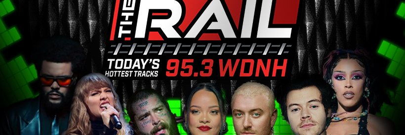 95.3 DNH The Rail banner
