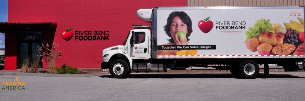 River Bend Foodbank banner