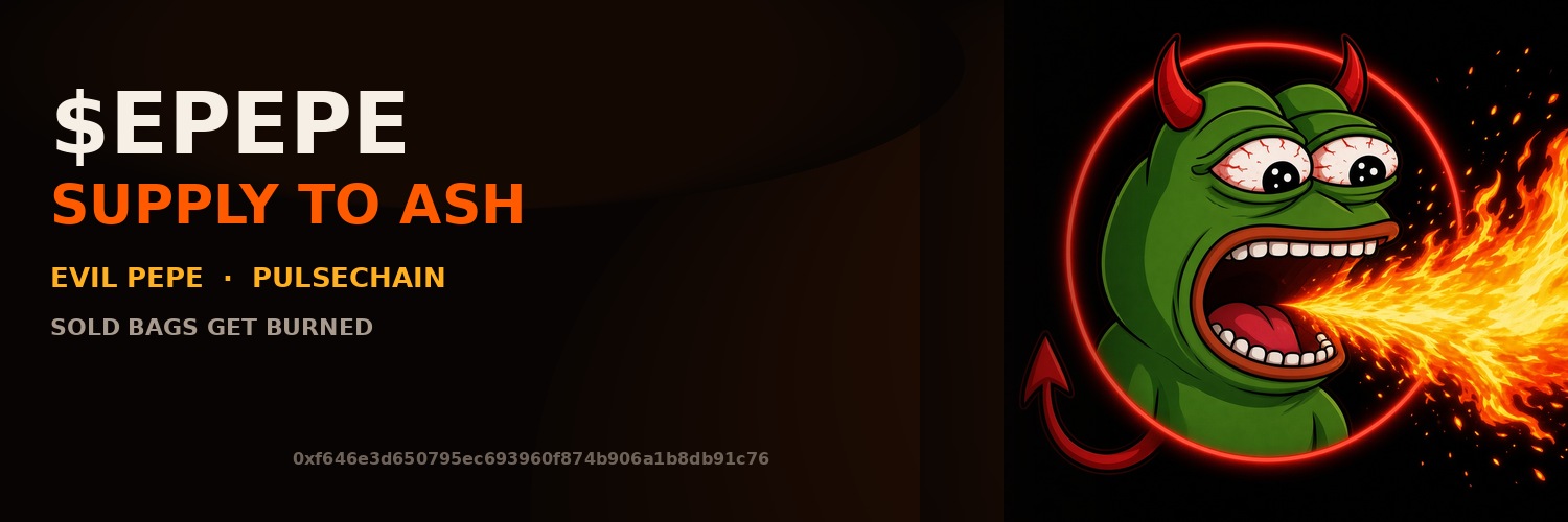 evilpepelol's profile banner image