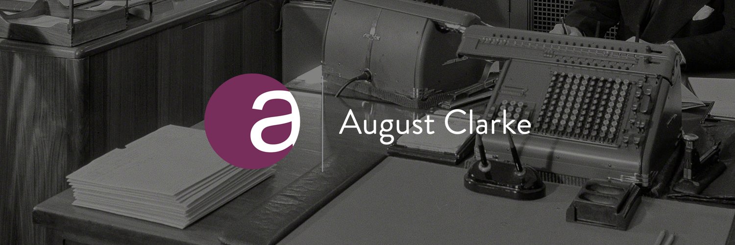 augustclarke's profile banner image