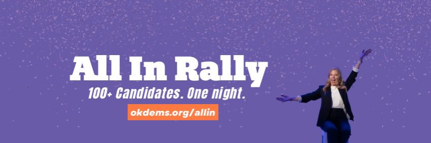 Oklahoma Democratic Party banner