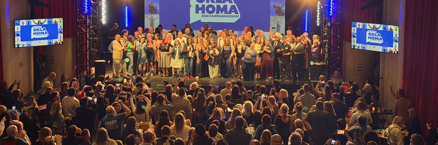 Oklahoma Democratic Party banner