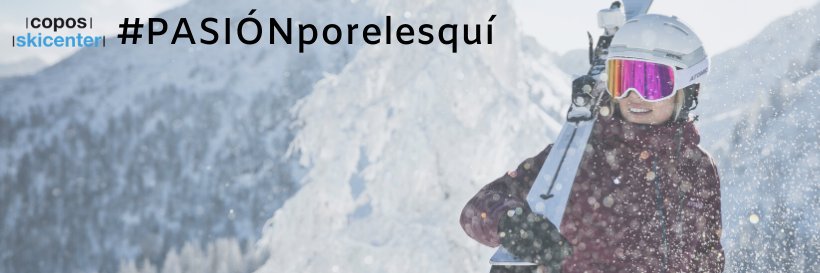 Copos Skicenter banner