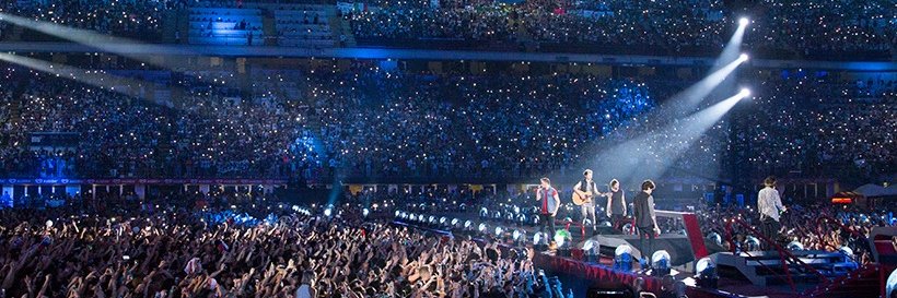 One Direction's banner