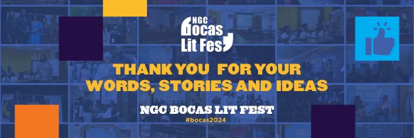 Bocas Lit Fest Profile Banner