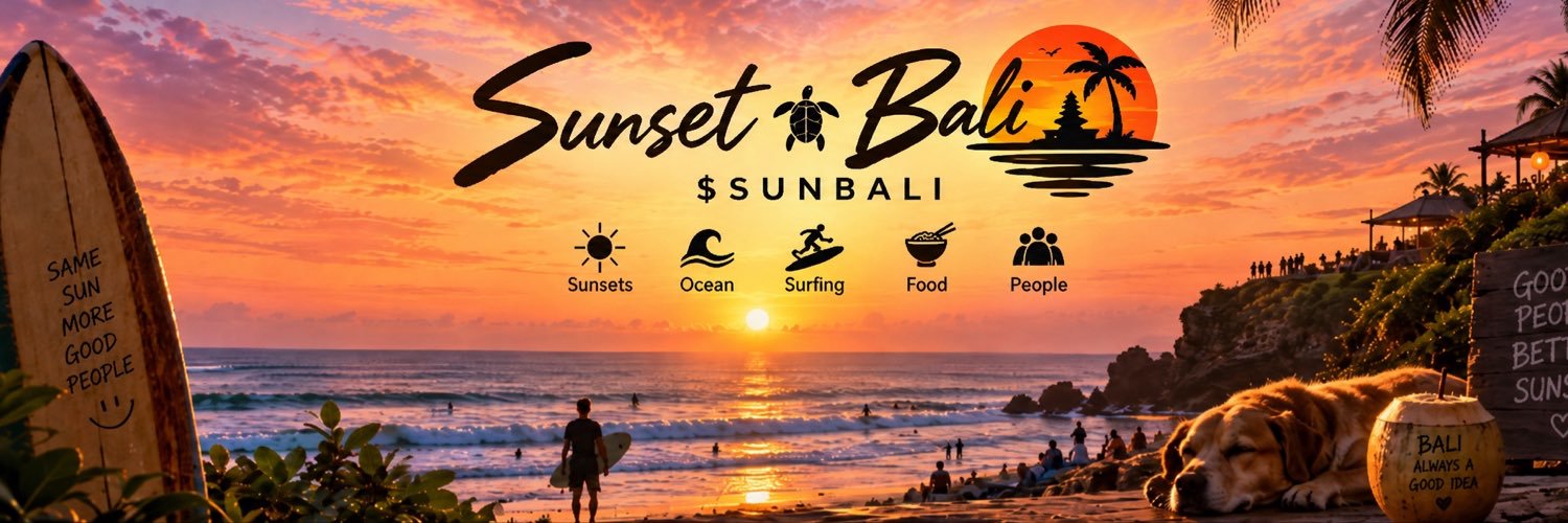SunsetBaliCoin's profile banner image
