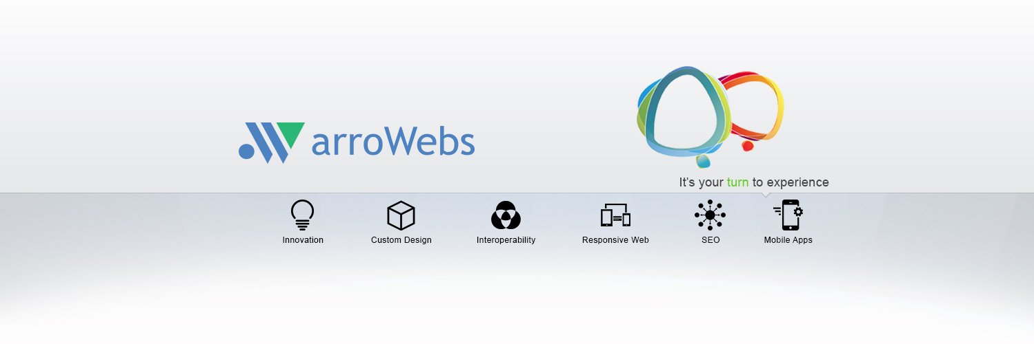 arroWebs banner