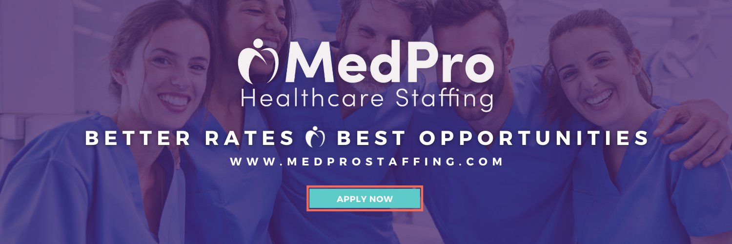 MedPro Healthcare Staffing banner