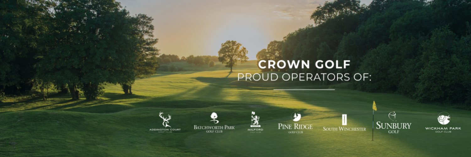 Crown Golf banner
