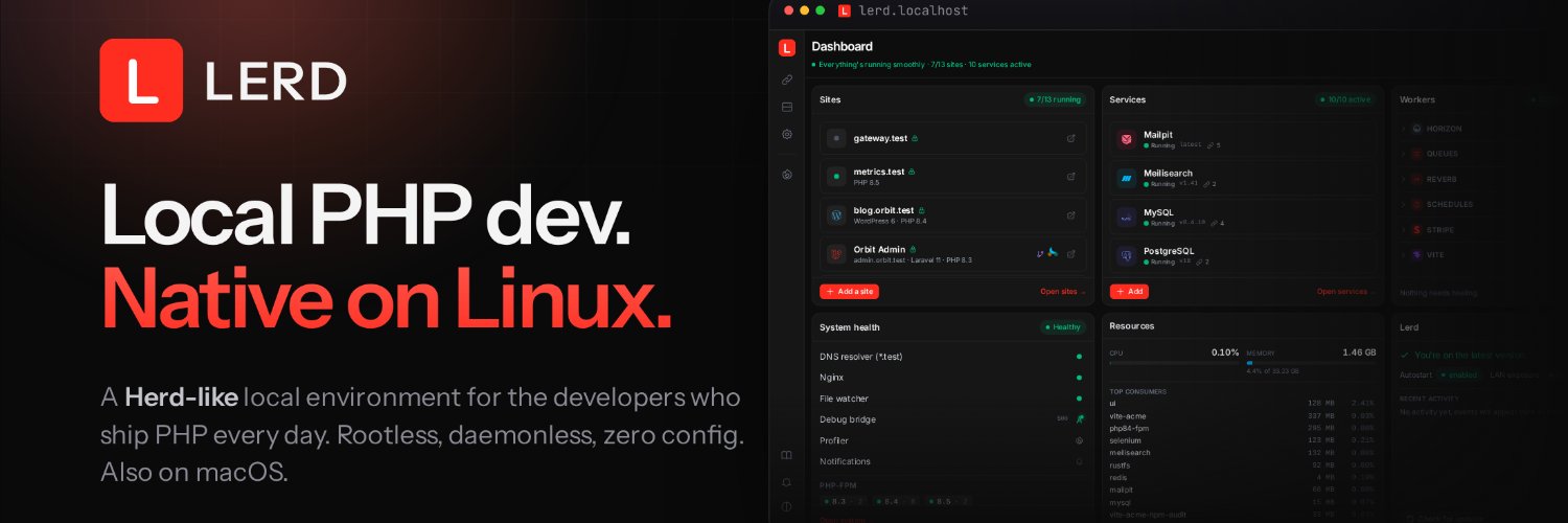 lerdphp's profile banner image