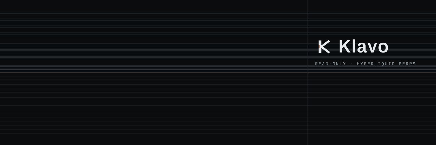 klavoxyz's profile banner image