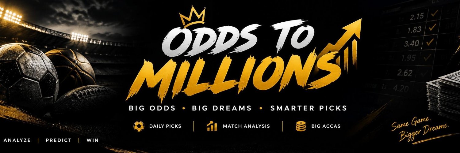 OddsToMillions's profile banner image
