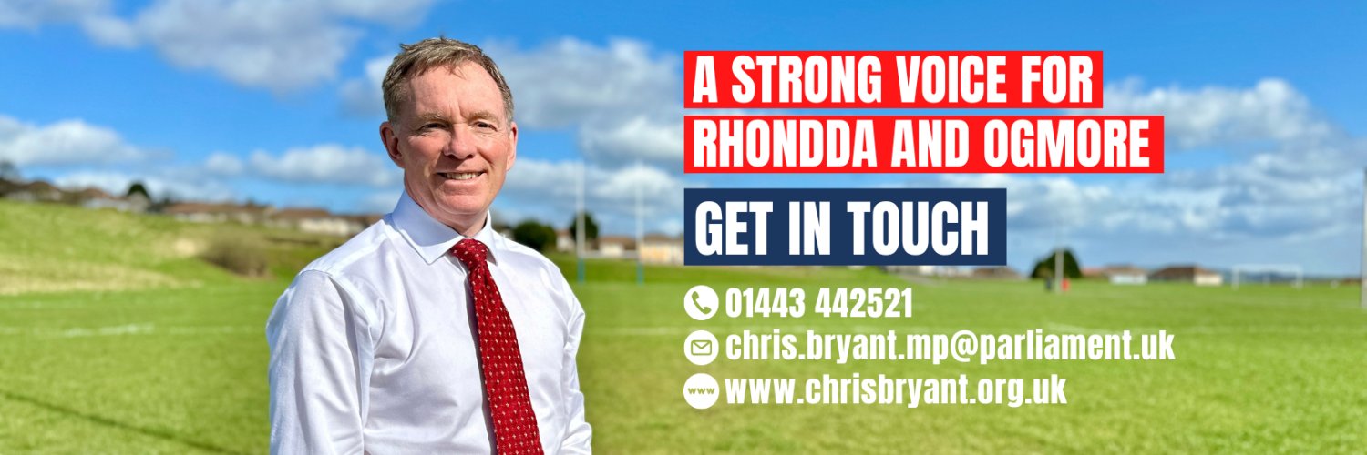 Chris Bryant's banner